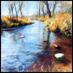 Bricket Wood Beach by Sarah How